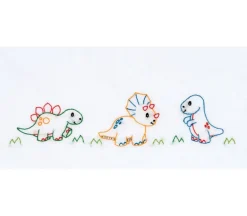 Jack Dempsey Dinosaurs Childrens Pillowcase