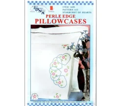 Jack Dempsey Pillowcase Perle – Starburst Hearts