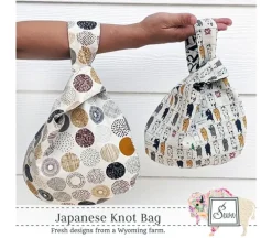 Japanese Knot Bag Sewing Pattern #201D