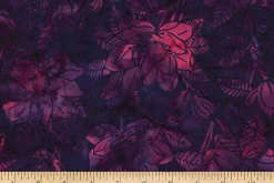 Jewel Batiks Blooms in Jelly Purple