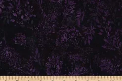 Jewel Batiks Branches Deep Amethyst Purple