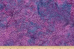 Jewel Batiks Fronds in Boysenberry