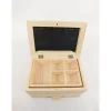 Jewelry Box With Mirror Divider and Small Drawer