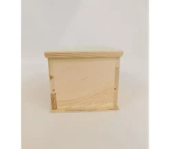 Jewelry Box With Mirror Divider and Small Drawer