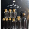 Jewelry Made by Me Assorted Glass Bottles – 9 Piece