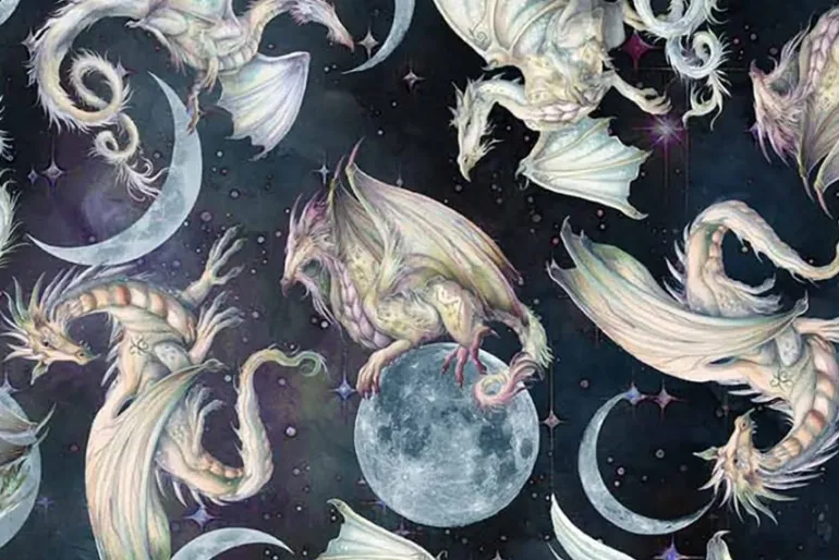Jody Bergsma’s Mystic Dragon Night Sky Dragons in Midnite