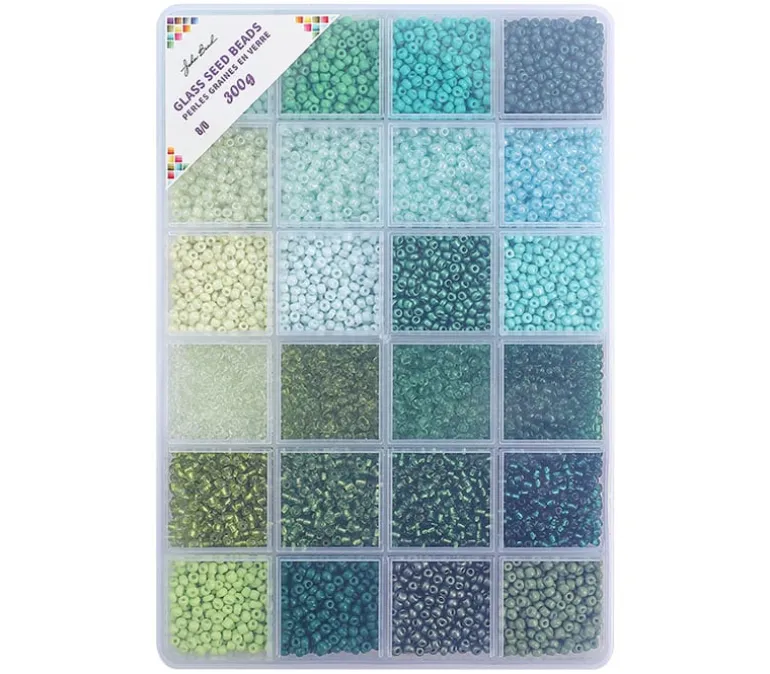 John Bead Alphabet Bead Box – Letter Beads for Jewelry Making