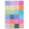 John Bead Seed Bead Box 8/0 – 24 Colors – Blues
