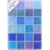 John Bead Seed Bead Box 8/0 – 24 Colors – Metals