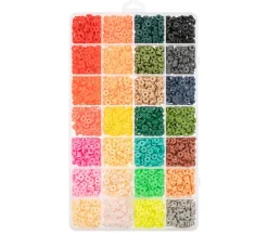 John Bead Seed Bead Box 8/0 – 24 Colors – Pastel