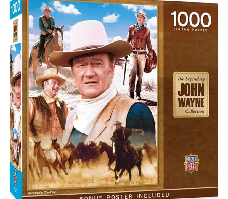 John Wayne Collectible Americans Cowboy Puzzle – 1000 Piece