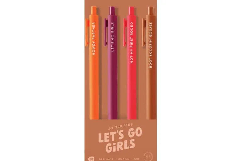 Jotter Pen – Neon Coral