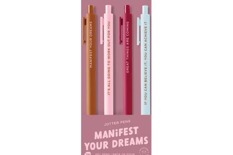 Jotter Pen – Neon Coral