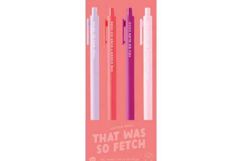 Jotter Pen – Neon Coral