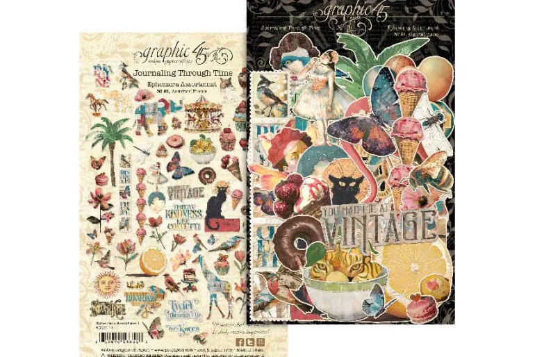 Journaling Through Time 8×8 Collection Pack
