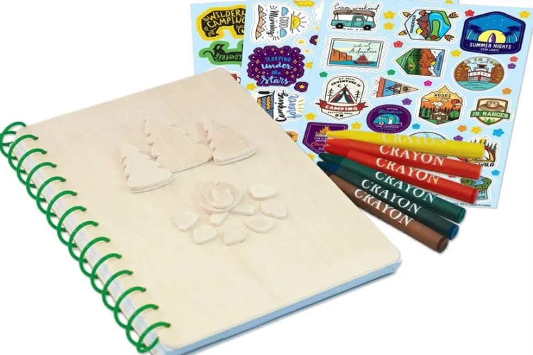 Jr. Ranger – Adventure Log Wood Craft & Paint Kit
