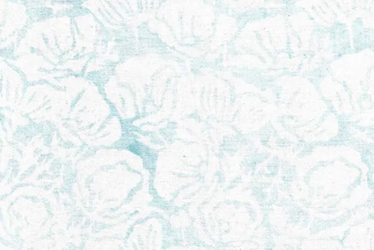 Jubilee Batiks Poppies in Blue Sky