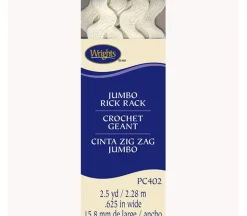 Jumbo Rick Rack Orange 5/8-inch x 2.5-yards 117402058