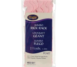 Jumbo Rick Rack Pink 5/8-inch x 2.5-yards 117402061