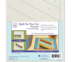 June Tailor Home Decor Series – Quilt As You Go Jakarta Placemats