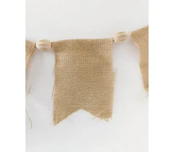 Jute Flag Banner