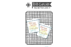 Kati Cupcake Dead Serious I Made This Sew in Labels 3 count