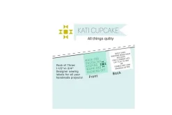 Kati Cupcake Hand Made with Love and 10 Million Trips 3 count