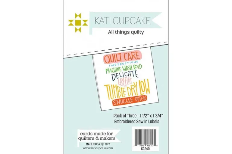 Kati Cupcake Hand Made with Love and 10 Million Trips 3 count
