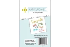 Kati Cupcake Hand Made with Love and 10 Million Trips 3 count