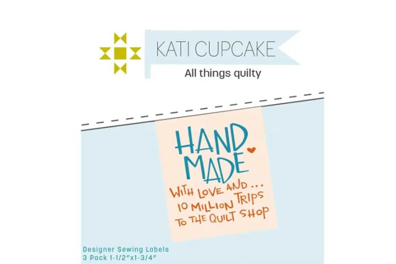 Kati Cupcake Made with Love & Some Other Sh… Sew in Labels 3 ct
