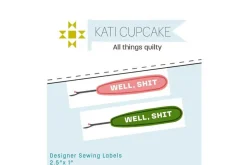 Kati Cupcake This Took Forever Sew in Labels 3 count