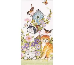 Kay Dee Terry Tea Towel – Curious Kittens