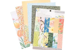 K&Company Paper Pad – 6″x8″ – Antique Garden