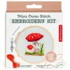 Kidoki Mini Butterfly Cross Stitch Embroidery Kit