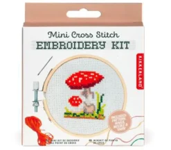 Kidoki Mini Butterfly Cross Stitch Embroidery Kit