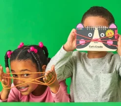 Kikkerland Kidoki Cats Cradle Book – 1 Book