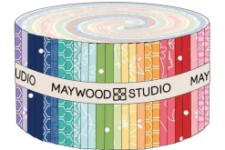Kimberbell Flannel 2 1/2-inch Jelly Roll Strips 40 Count