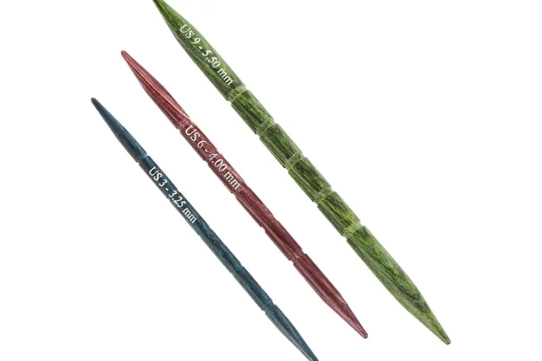 KnitPro Wool Needles Aluminum, Set of 3