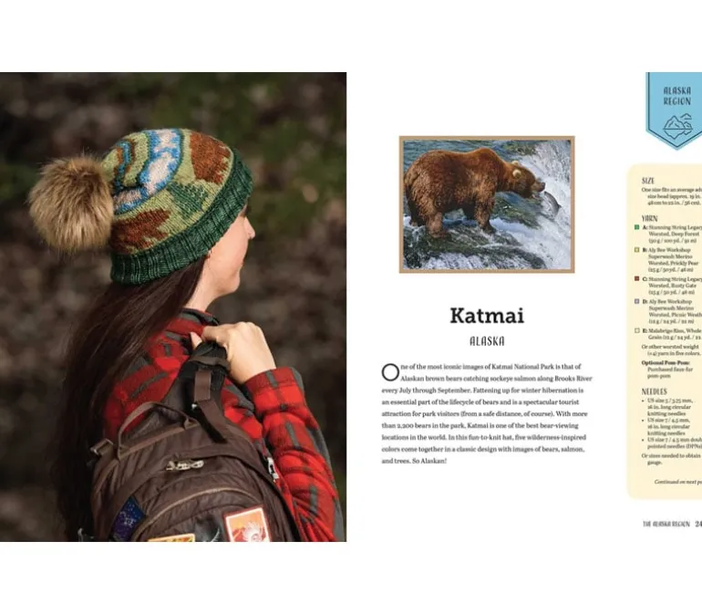 Knitting the National Parks Book