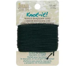 Knot It! Waxed Brazilian Cord 15 Yards (view colors)