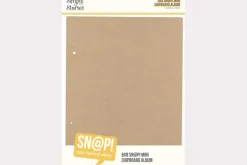Kraft 6×8 SN@P! Chipboard Binder