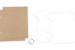 Kraft 6×8 SN@P! Chipboard Binder