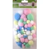Krafty Kids Pom-Poms Jumbo Pack – Pastel – 90 Piece