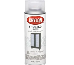 Krylon Frosted Glass Spray – White