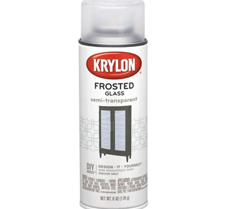 Krylon Frosted Glass Spray – White