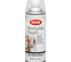 Krylon  Workable Fixatif Spray Clear – Matte