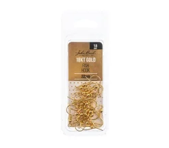 18kt Gold Plated Earring Fish Hook  – 22-Piece