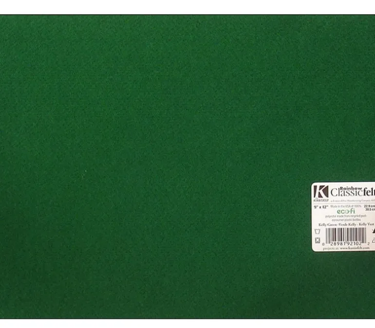 Kunin Classic Felt – 9-inch x 12-inch – Antique White