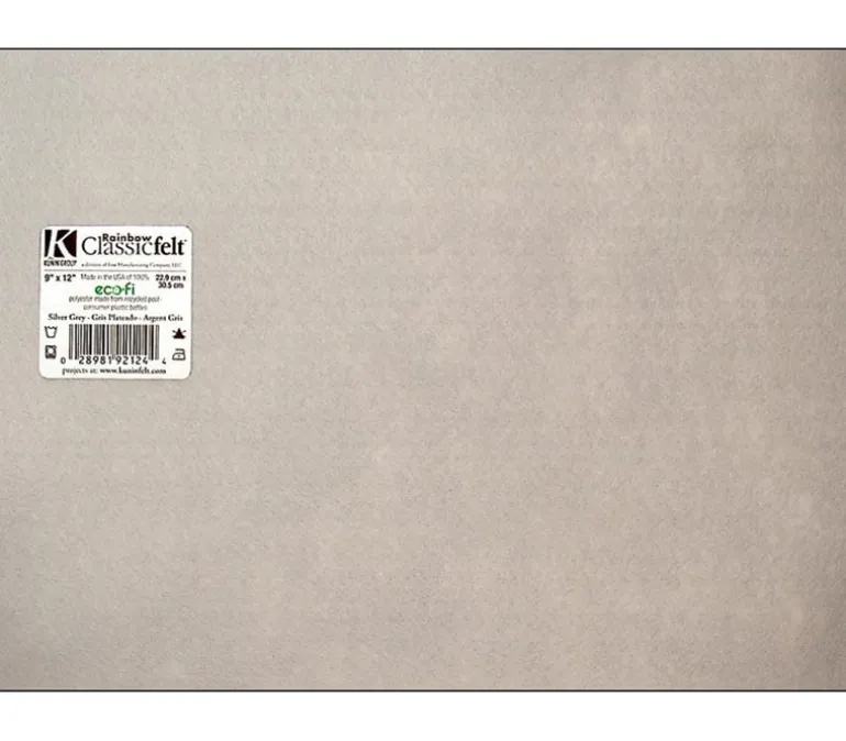 Kunin Classic Felt – 9-inch x 12-inch – Baby Pink