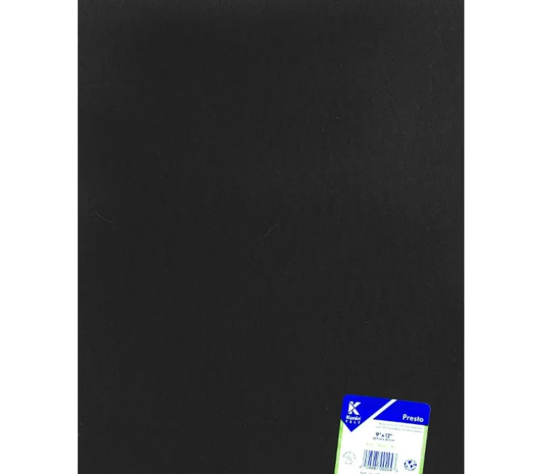 Kunin Presto Adhesive-Backed Felt – 9-inch x 12-inch – White